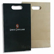 Paper Shopping Bag with Die Cut Handle/Gift Bag (HBPB-14)